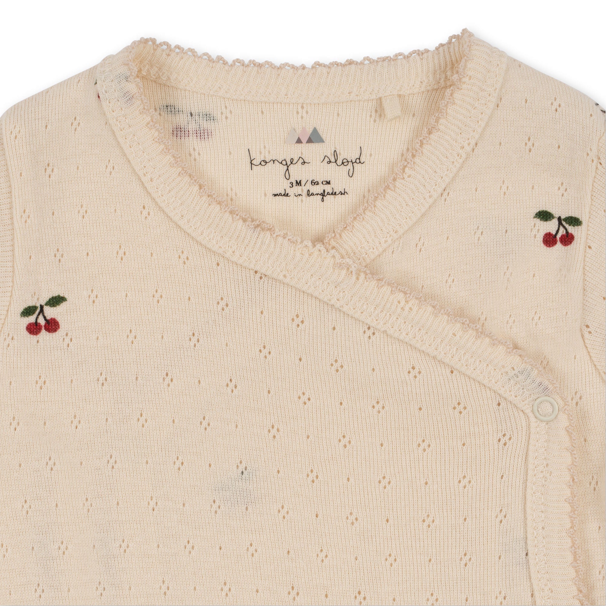 Kopertowa piżamka z organicznej bawełny MINNIE