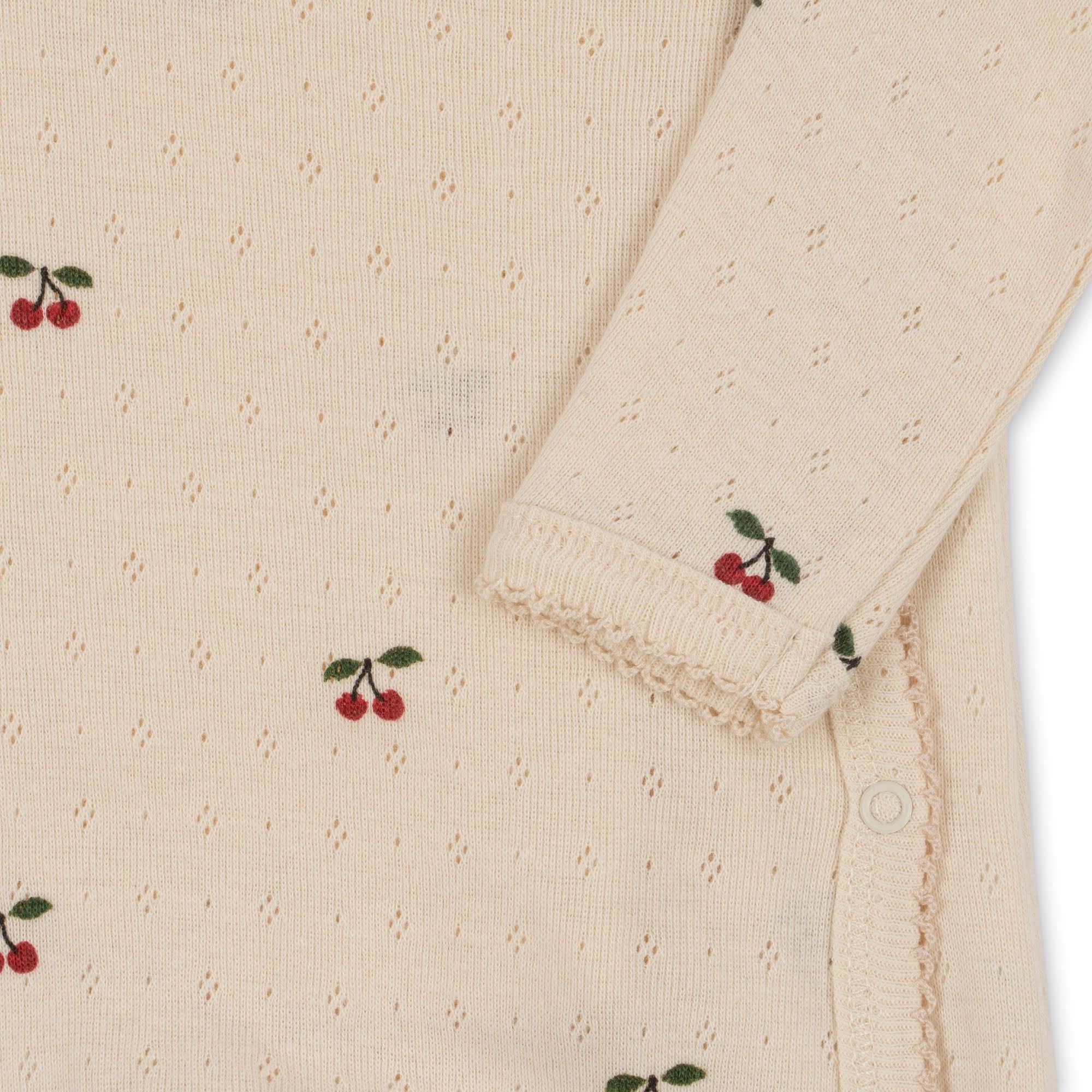 Kopertowa piżamka z organicznej bawełny MINNIE