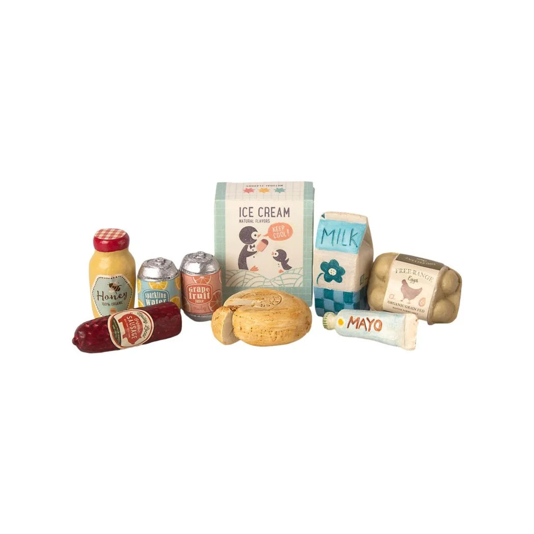 Zestaw miniaturowych produktów spożywczych GROCERY BOX
